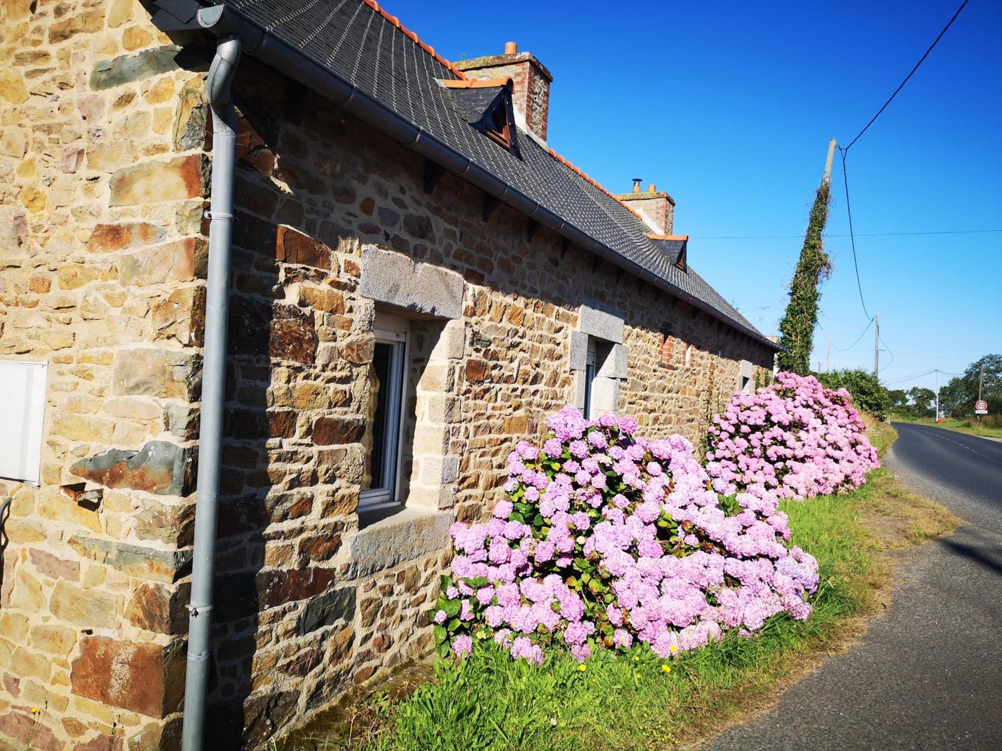 Gite Breton Sur La Cote De Granit Rose Villa Pleudaniel Exterior foto